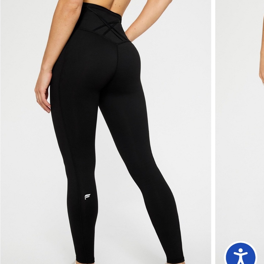 Fabletics Black High-Waisted Leggings